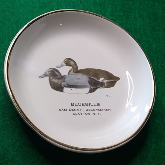 Bluebill Ducks Pastel by Mimi Boyer Clayton NY 1980 by Sam Denny - Picture 1 of 5
